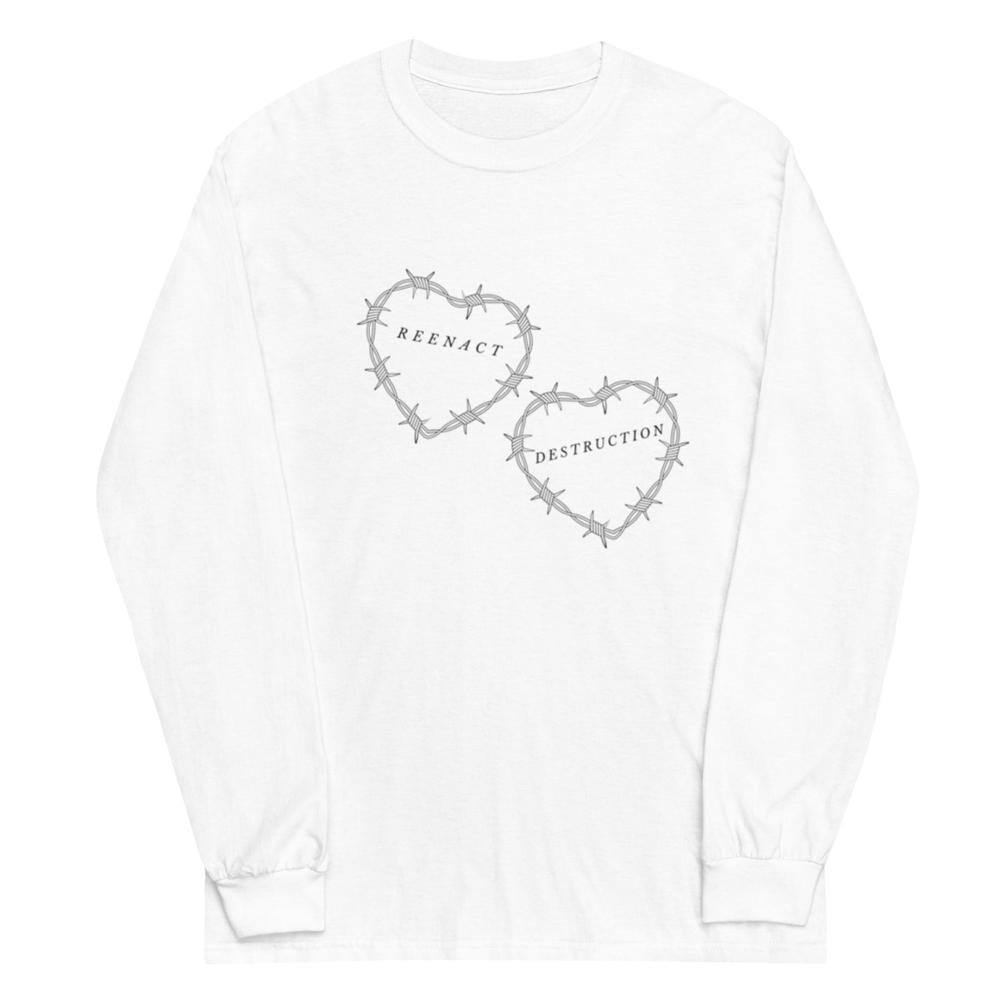 REENACT DESTRUCTION - Long Sleeve Shirt